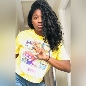 Vintage Nickelodeon Crop Top💛